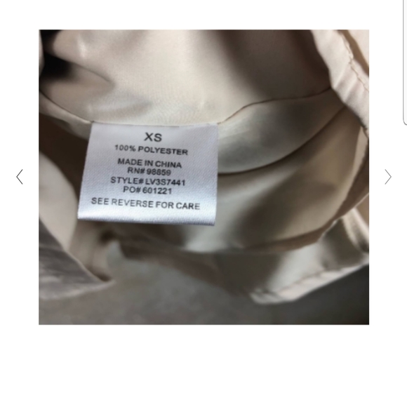 OLIVE & OAK Poppy and Sand Racerback Mini Dress Size Small EUC - Picture 5 of 6